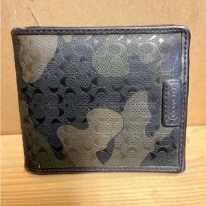 Men’s Coach CAMO Wallet
